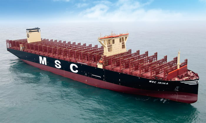 MSC shatters records with delivery of 24,346 TEU MSC Irina